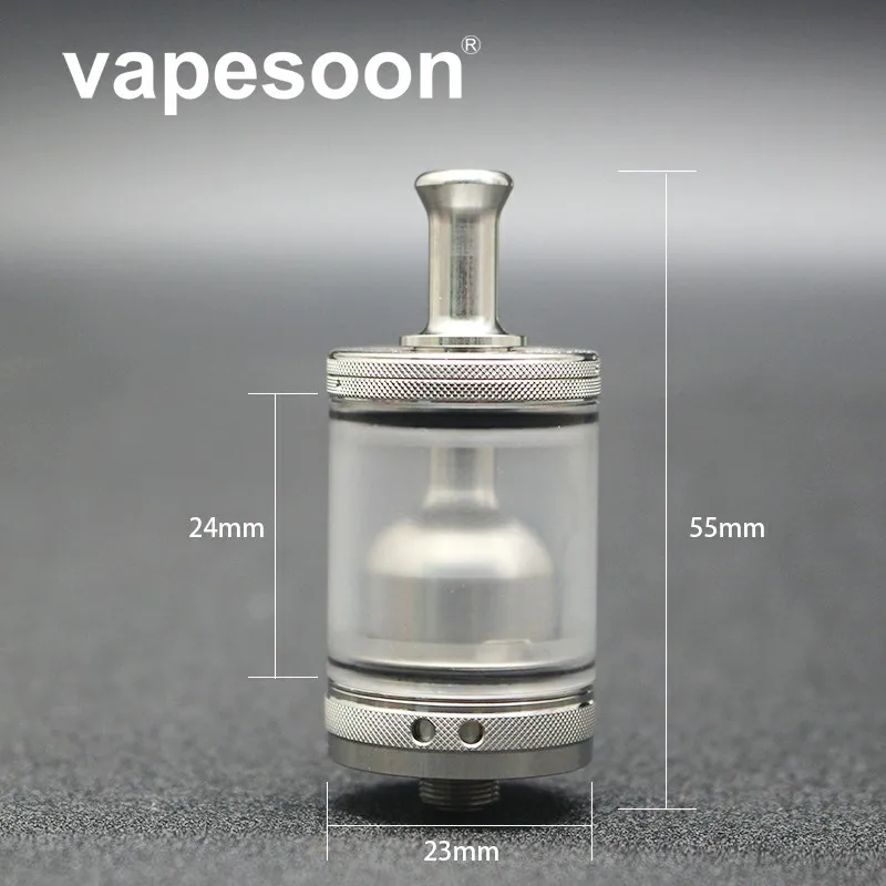 

Taifun GTR RTA vape tank 23mm 4ML Capacity 316ss MTL Atomizer vape tank vaporizer
