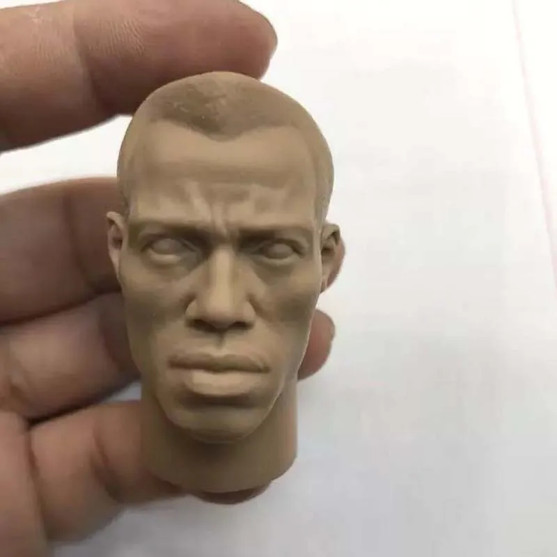 Неокрашенные 1/6 весы Wesley Snipes Blade fighter Head Sculpt игрушки для DIY живопись Коллекционная