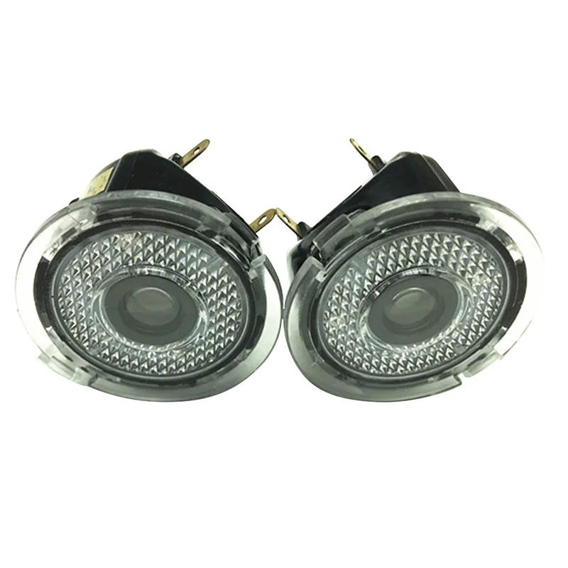 

2 Pcs LED Car Door Lighting Logo Projector Rearview Mirror LED Photo Lights Welcome Shadow Lights Fit For Ford