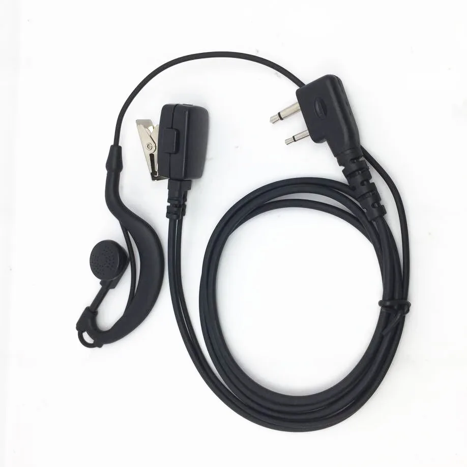 Большие PTT наушники для ICOM IC-F3S. IC-F4. IC-F4S. IC-F4SR. IC-F4TR. IC-F10