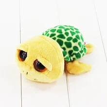 15cm Ty Beanie Boos Big Eyes Plush font b Toy b font Doll Green Tortoise TY