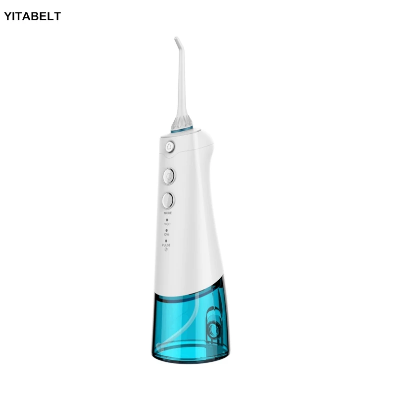 

USB Rechargeable Oral Irrigator Portable Dental Water Jet 180ML Water Tank Waterproof Teeth Cleaner