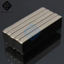 5 шт. N52 неодимовый магнит 40x10x4 мм Постоянный NdFeB маленький миниатюрный Супер Мощный Сильный магнитный прямоугольный магнит