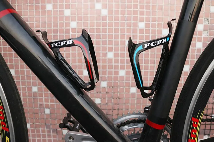 selle FCFB бутылки cagefull карбоновые бутылки клетки горный велосипед из углерода держатель бутылки легкие части 5 цветов