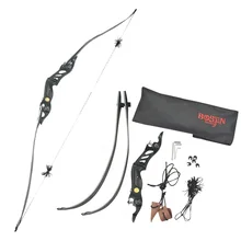 60Inch 20-55lbs Archery American Hunting Recurve Bow BOSEN-HORN Takedown Bow Right Hand Recurve Bow