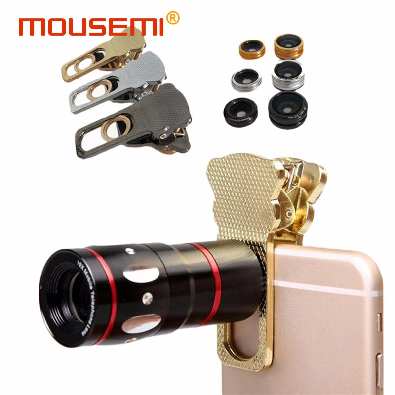 universal clip zoom lens for mobile cellphone camera smartphone lenses (1)