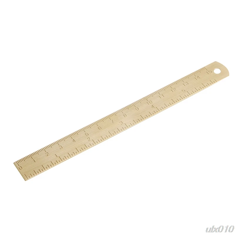 Outdoor Brass Ruler Bookmark Double Scale Cm&Inch Digital For Traveler Notebook S08 Drop ship Outdoor Brass Ruler Bookmark Double Scale Cm&Inch Digital For Traveler Notebook S08 Drop ship