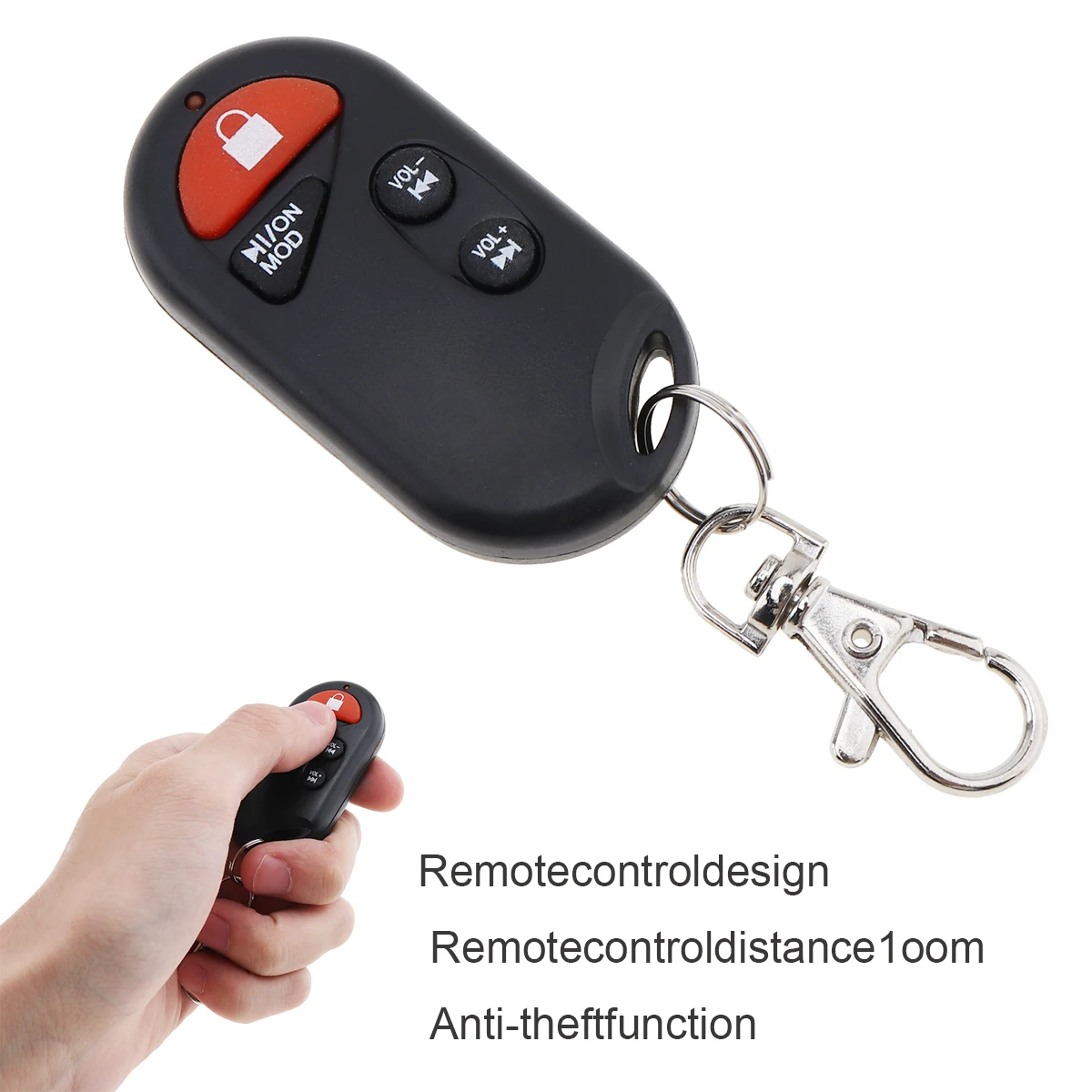 HALLO-FI Bluetooth Wasserdichte Anti-diebstahl Sound MP3 FM Radio Player Unterstützung SD/USB Eingang für Auto Motorrad heißer