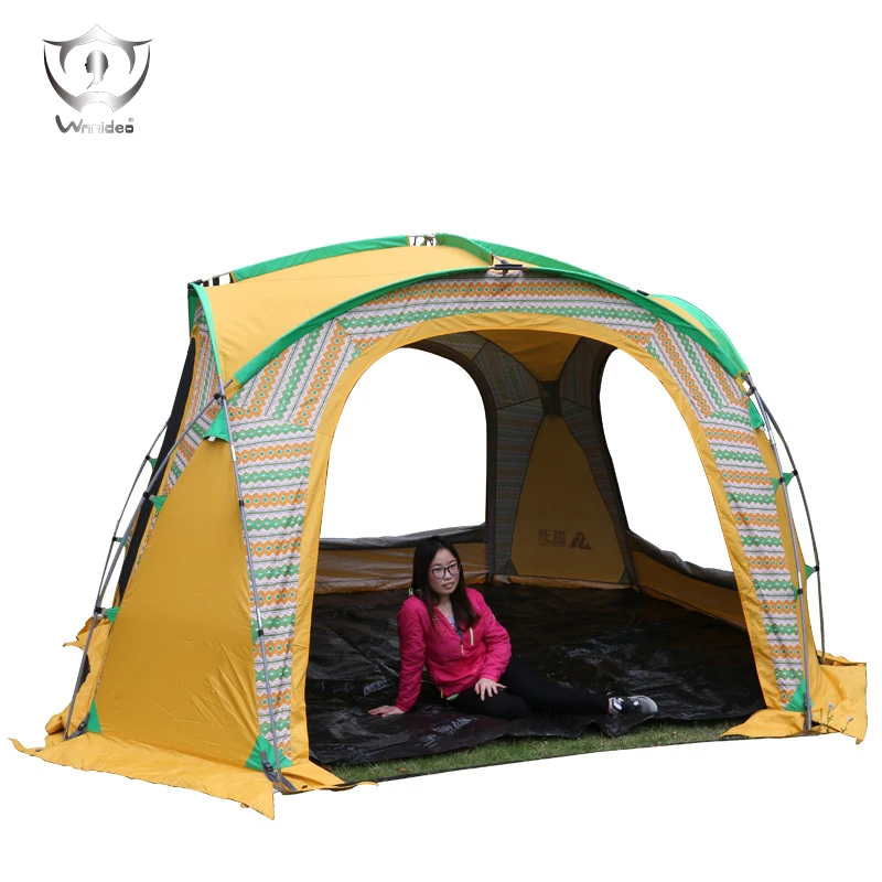 National Wind, Outdoor Shade, Rainproof Tent, 8 People, Camping, Beach