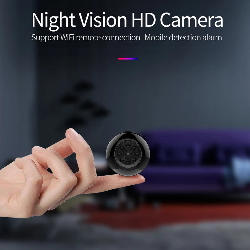 Volemer Mini Camera Magnetic 4K Wifi Video Camera Recorder HD1080P IR Night Vision Cam Motion Detection Home Security Camcorder (3)