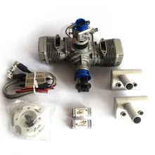 NGH 70CC 2-х тактный 2 цилиндровый бензиновый/бензиновый двигатель GTT70 аэрокамера для дистанционно управляемого самолета
