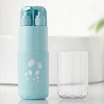 

Travel Wash Cup Portable Toiletries Storage Box Breathable and Mildewproof Design Outdoor Bathroom Accessories Set HFing