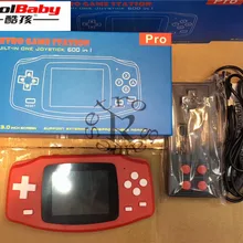 DHL 20 шт./лот Coolbaby Ретро игры портативная мини портативная игровая консоль Встроенный один джойстик 600 в 1 классические игры