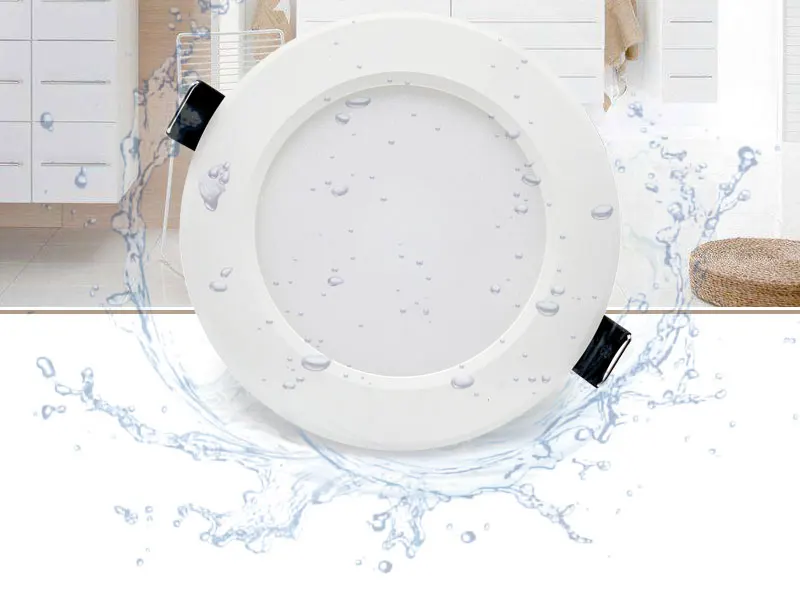 Dimmable Waterproof LED Downlight AC220V 230V 5W 7W 9W 12W 15W 18W 24W LED indoor Lamp Recessed LED Spot Light For Bathroom