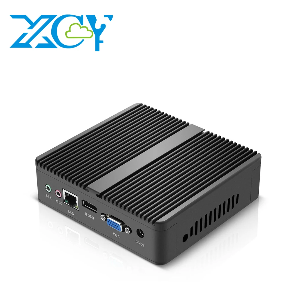 XCY NUC Intel Core i5 4210Y безвентиляторный мини ПК оконные рамы 10 300 м Wi Fi VGA HDMI Linux Micro настольный компьютер HTPC Barebone Minipc