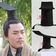 3 вида конструкций волос Корона Liu Bang Тиара для волос Hanfu головной убор 2 цвета для ТВ Play The Great династии Хань император Чен Baoguo