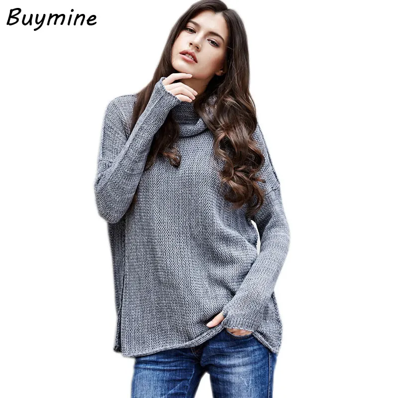 Hand Knitted Autumn Sweater With Gloves Sexy See Through Oversize