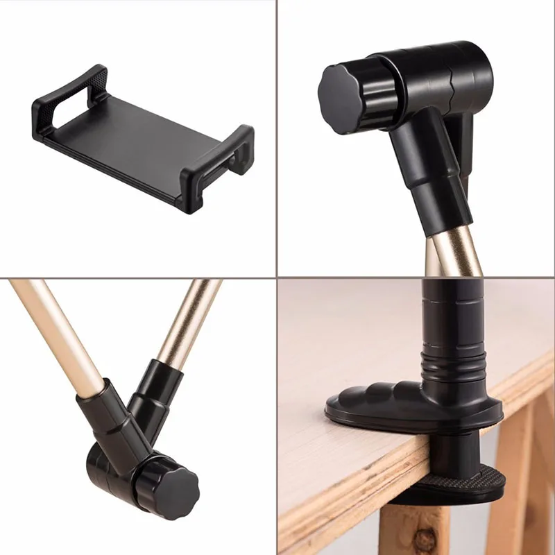 Arvin Folding Phone Tablet Stand Adjustable Holder Support 4-14 Inch Tablet Lazy People Table/Bed B