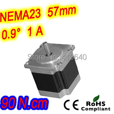 

6 pieces per lot high resolution step motor 23HM22-1006S L 56 mm Nema23 with 0.9 deg 1 A 90 N.cm and unipolar 6 lead wires