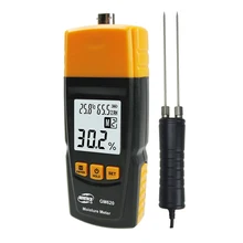 Деревянный Влагомер, GM610/GM620 контактный измеритель влажности пола, тестер влажности и содержание влаги