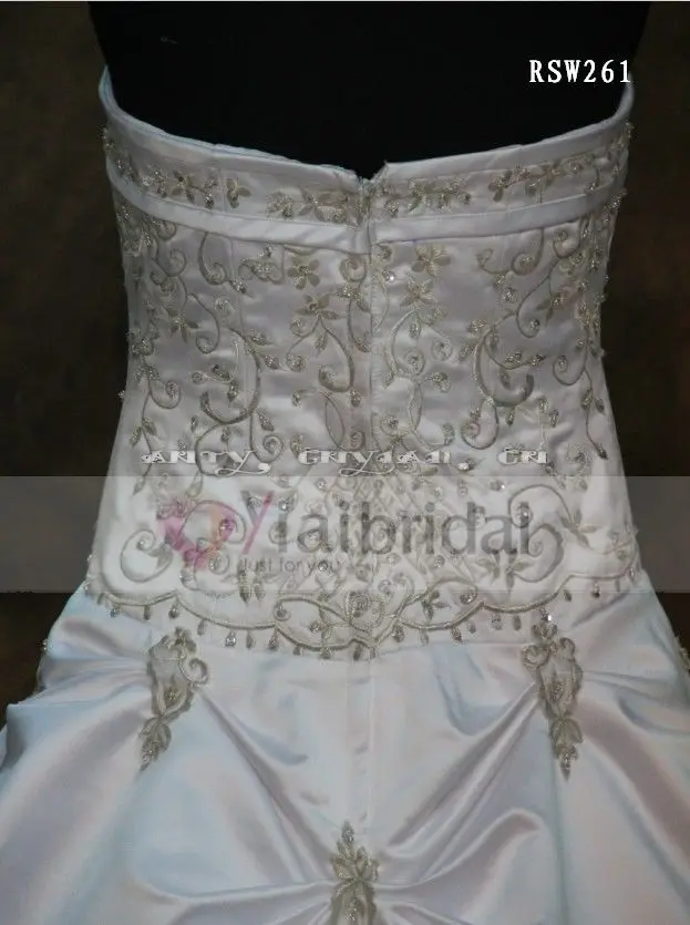 RSW261 свадебное платье без рукавов милое ТРАПЕЦИЕВИДНОЕ длинное|wedding gowns|sleeveless wedding