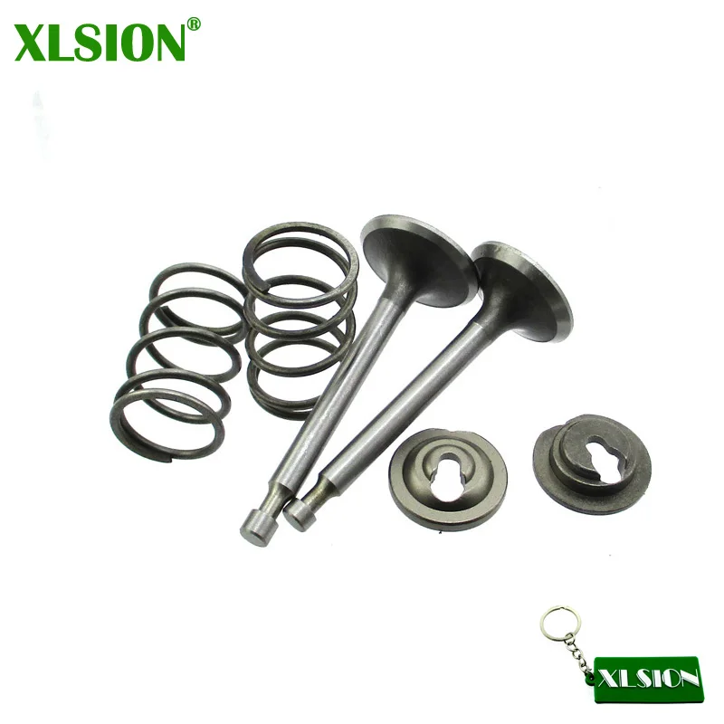 

XLSION Intake Exhaust Valve Spring Retainer Kit For Honda 5.5HP GX160 6.5HP GX200 Go Kart Mini Bike