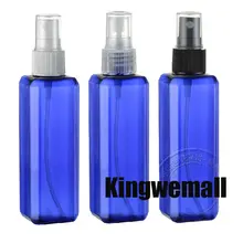 300 шт/партия 100 бутылочка с распылителем, распылитель тумана, распылитель духов, квадратный флакон духов