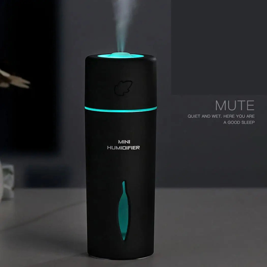 

Mini Car USB LED Air Humidifier Diffuser Essential Oil Aroma Mist Purifier 150ML