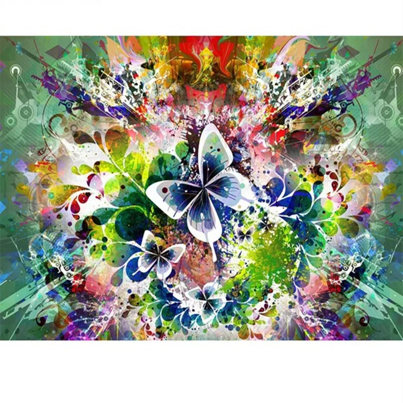 USCMN Plein Carré 5D Bricolage Diamant Peinture Affiche De Film Autant