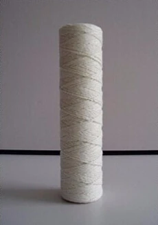 

1 piece 10 inches 5um degreasing wound filter cartridge for hot water stainless steel inside high termperature resistance