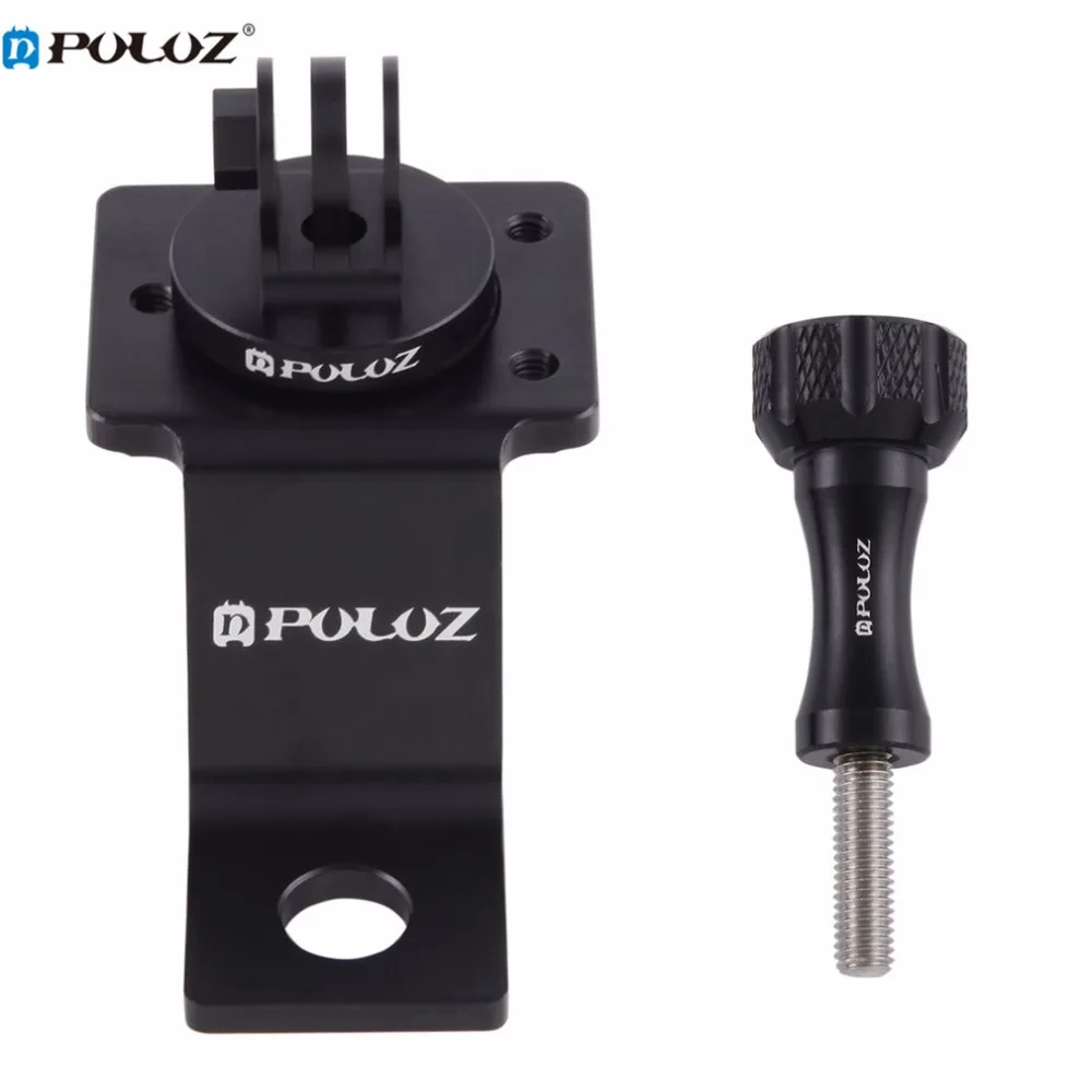 

PULUZ PU114 Aluminum Alloy Motorcycle Fixed Holder Mount With Tripod Adapter And Screw For For SJCAM For Xiaoyi