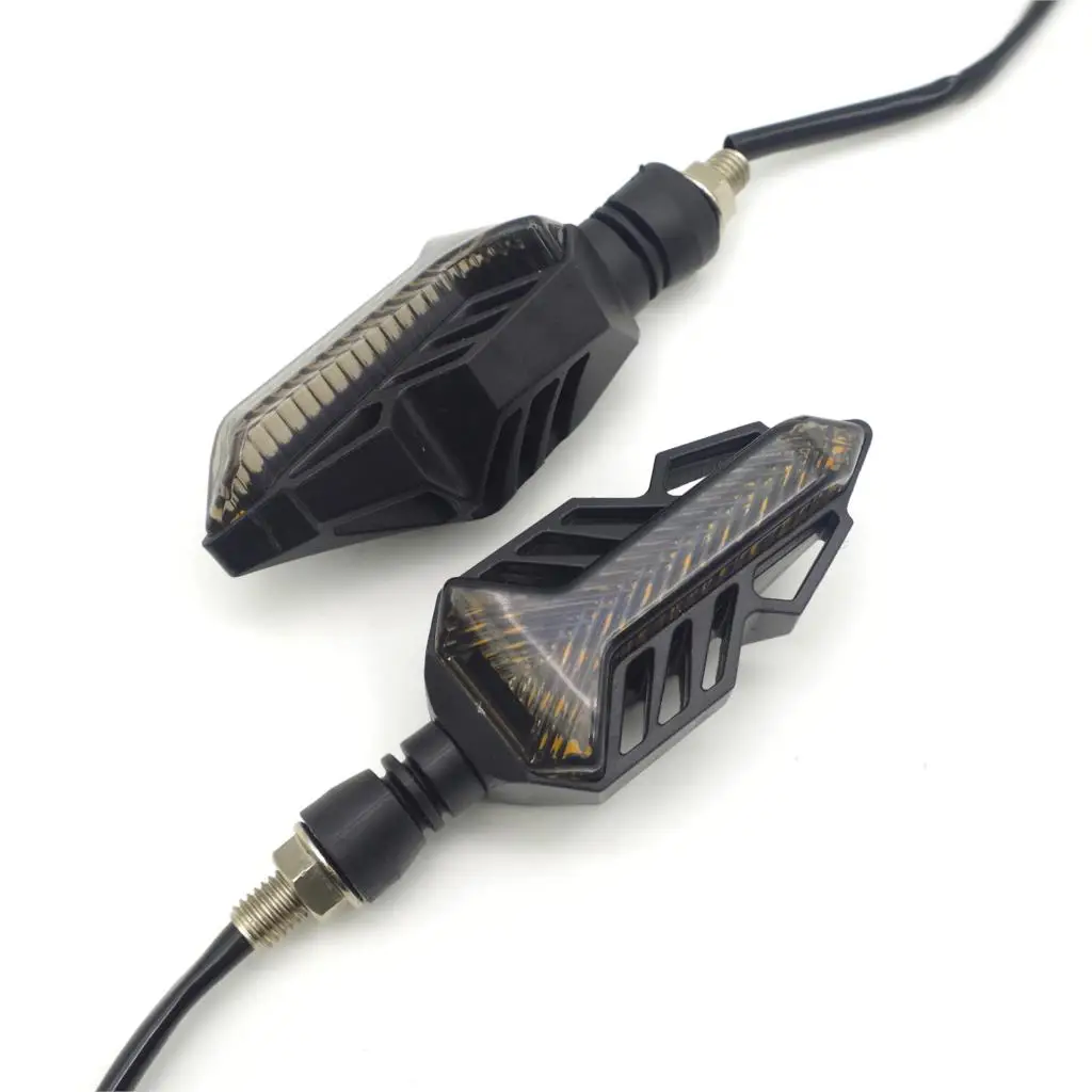 

LED Motorcycle Turn Signal Lights Amber Indicators clignotant moto FOR yamaha xvs 650 Benelli trk 502 honda zoomer Suzuki bandit