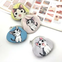 Handmade bag/ cute cat cotton fabric for diy sewing craft material tissu/ Material packages/ Coin Purse/ Non – finished product