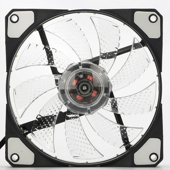 Computer chassis fan led glare 15 lights streamer fan ultra quiet