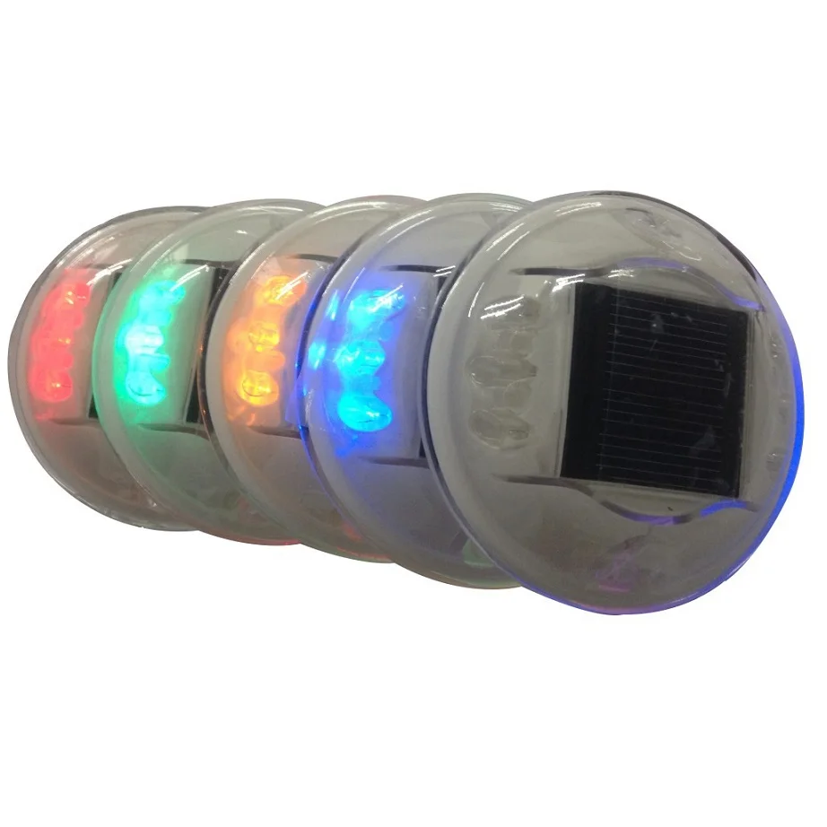 10pcs/lot Solar Road Reflectors Outdoor Wireless Solar Ground Light 5