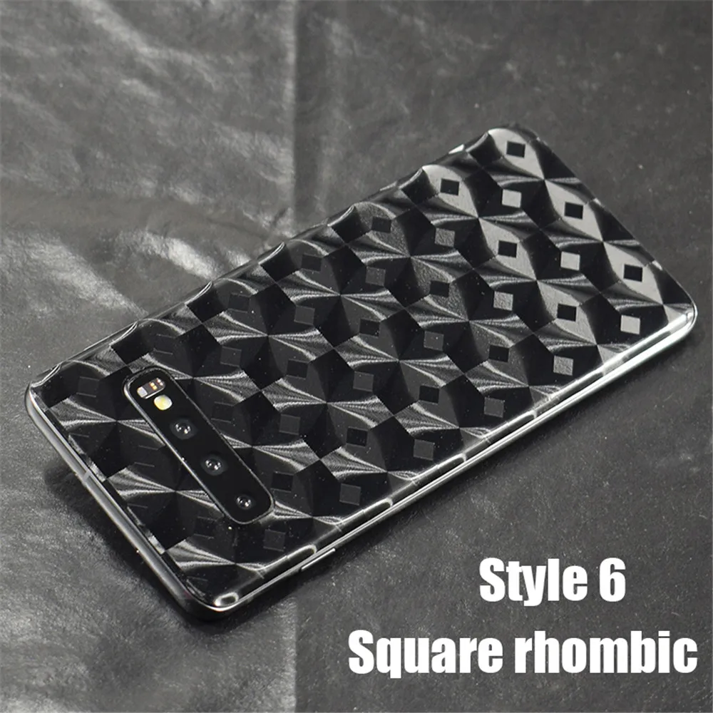 Back Cover Film For Samsung Galaxy S10 S9 S8 Plus Note 9 Note 8 Film Carbon Fiber Protective Sticker For Samsung S10 Plus S10e   (8)