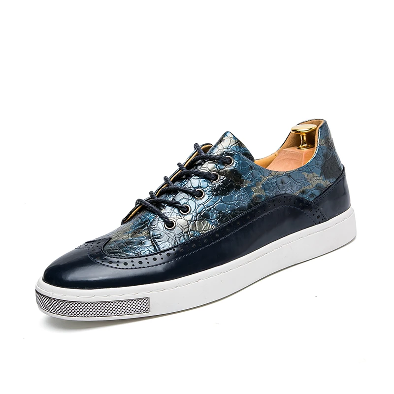 

Brand Men's Casual Shoes Men Microfiber Leather Flats for Spring Autumn,  Lace Up Men Shoes Zapatillas Deportivas Hombre