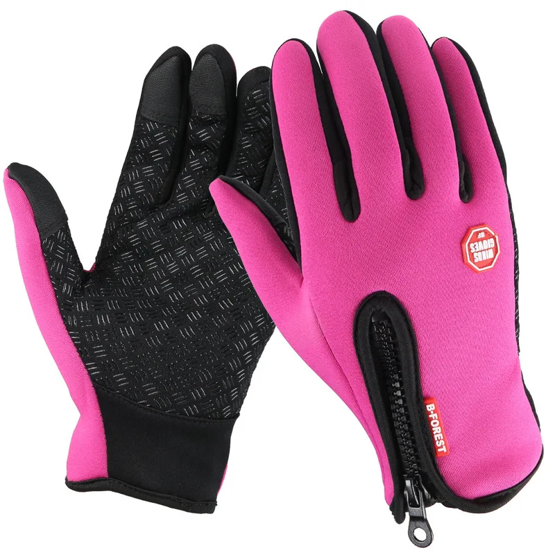 Winter Bicycle Bike Cycling Gloves For Men Women Simulated Leather Soft Warm Gloves Outdoor Sports Hiking Gloves Winter Bicycle Bike Cycling Gloves For Men Women Simulated Leather Soft Warm Gloves Outdoor Sports Hiking Gloves