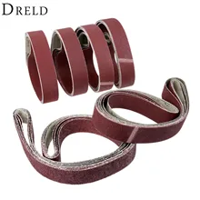 5Pcs 50*1800mm Polishing Sanding Belt Aluminium Oxide Sandpaper Grinder Belt for Dremel Accessories 36 60 80 120 240 400 Grit