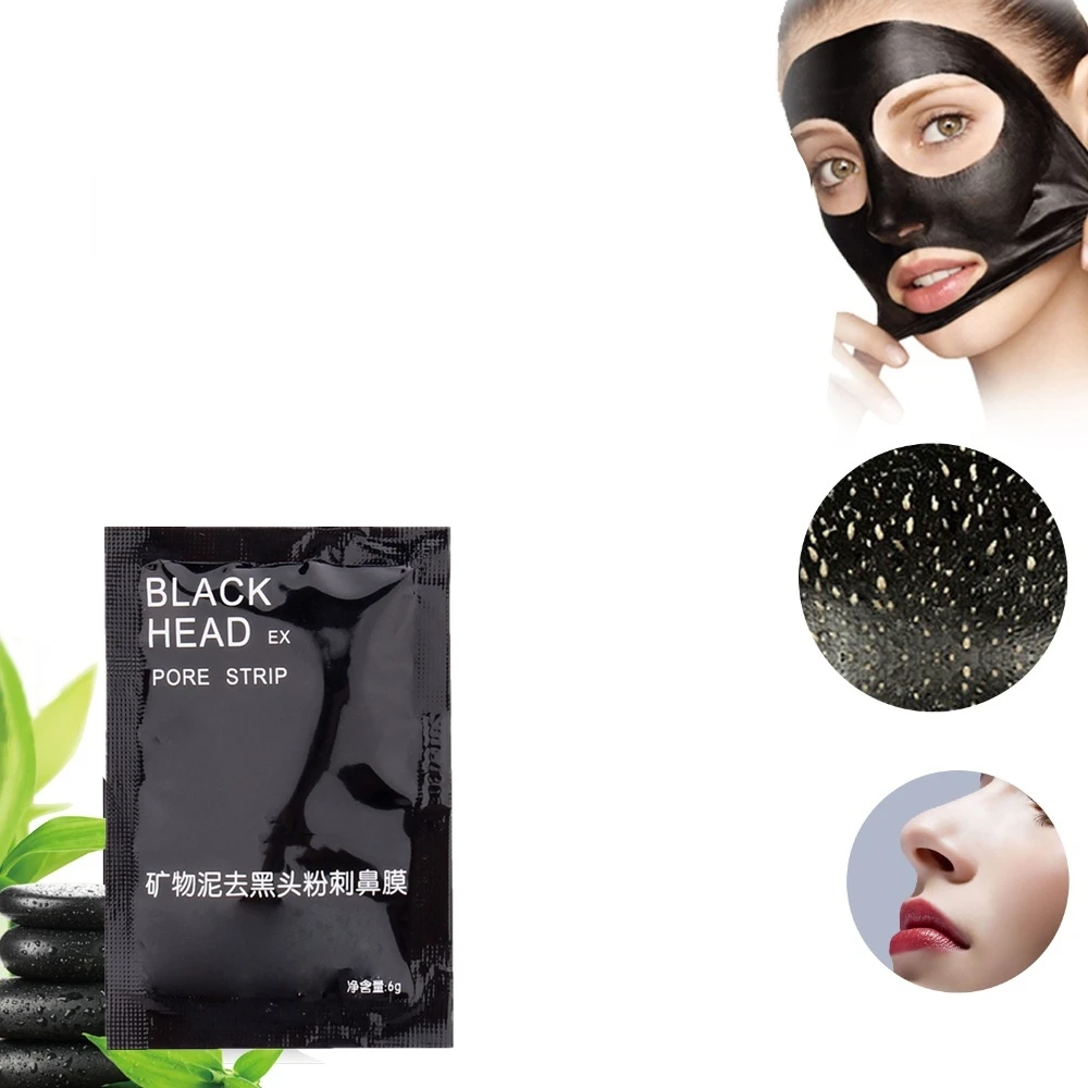 

1pc Blackhead Face Mask Remover Nose Mask Deep Cleansing Acne Treatment Pore Cleanser Black Mask Face Care Black Head Removal
