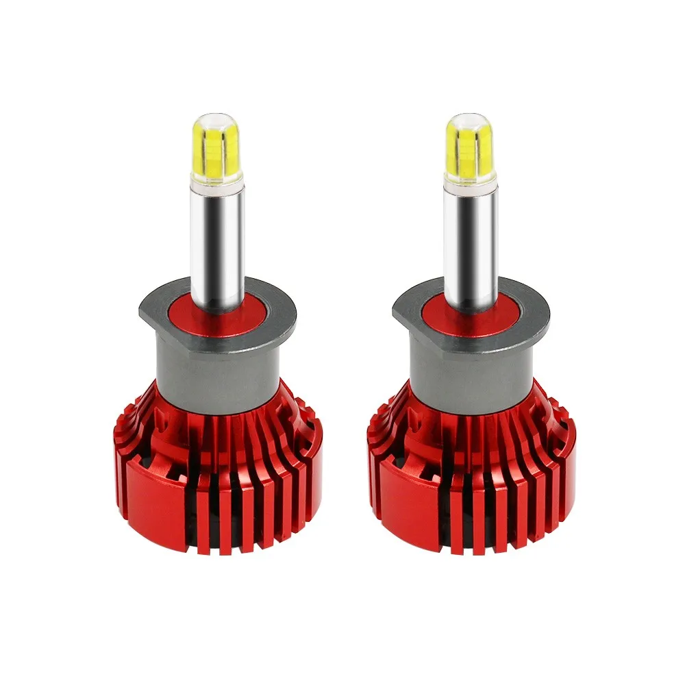 

MALUOKASA 2PCS LED Headlight Bulbs for Cars H1 H7 H8 H9 H11 9005 9006 EMC 3D package light source superconducting alum car light
