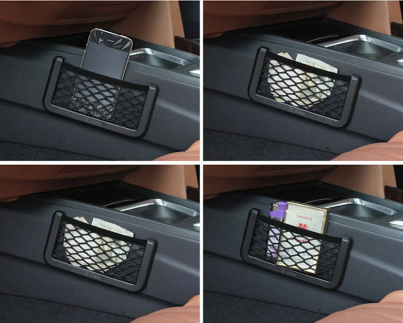 Универсальное автокресло сторона сзади сетка для хранения сумка для Fiat Panda Bravo Punto Linea Croma 500 595
