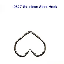 200 шт./пакет 4/0 10827 живца крючки, рыболовные крючки из нержавеющей стали