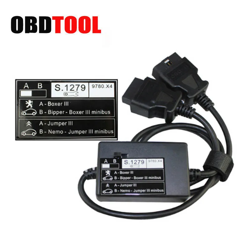 

S.1279 Module for Lexia-3 PP2000 Scanner Female Male Obd2 Interface For Citroen/Peugeot Diagnostic Tool S 1279 S1279 of PP 2000