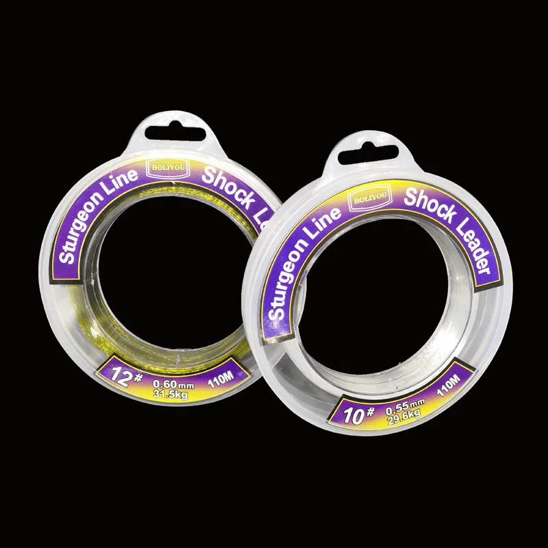 Linha de Náilon de Água Linha de Pesca da Força de Choque Líder do Monofilamento de 120yds Linha Durablend Salgada Grande - 110m 0.40-0.75mm 8 salgada grande linha de pesca da força de choque