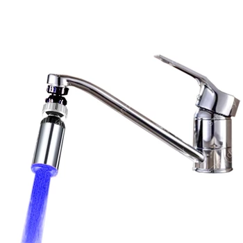 

drop shipping Single Blue Color LED light Faucet for aquarium