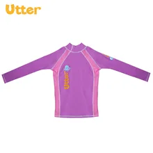 Летние топы с длинными рукавами и рисунком для маленьких детей; рубашка; одежда для купания; Солнцезащитная одежда для детей; пляжная одежда для плавания