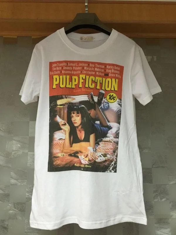pulp fiction shirt white