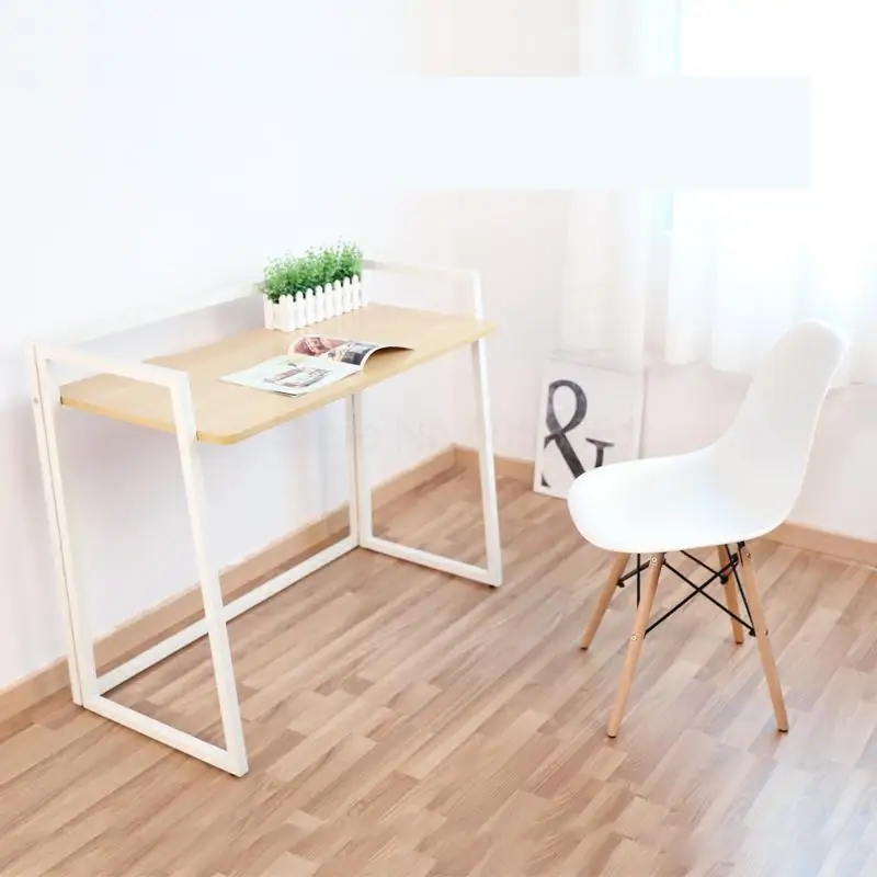 

Folding Desk, Small Household Computer Desk, Desktop, Household Desk, Simple Balcony Table, Simple Folding Table