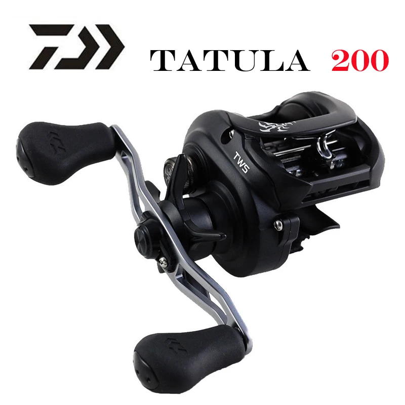 Новинка DAIWA TATULA 200 H 200HL 200HS 200HSL Низкопрофильная Рыболовная катушка литейная катушка 7BB+ 1RB